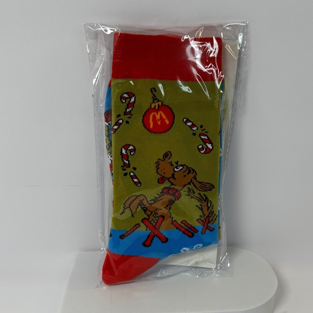 McDonald’s Grinch Socks | Dr. Seuss Holiday Edition NWT 2025